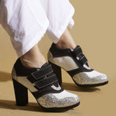 Black Sneaker Boots – 4 Inch Heel  & Cushioned Sole | Stylish & Fully Customisable